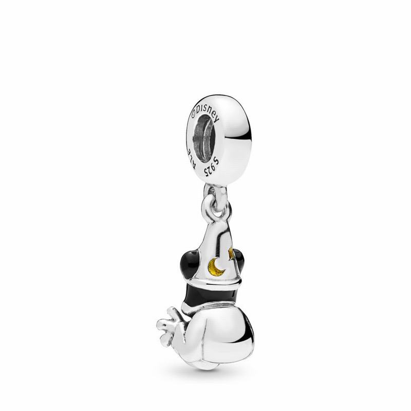 Pandora Disney Sorcerer Mickey Dangle Charm Silver Egypt CA5796823